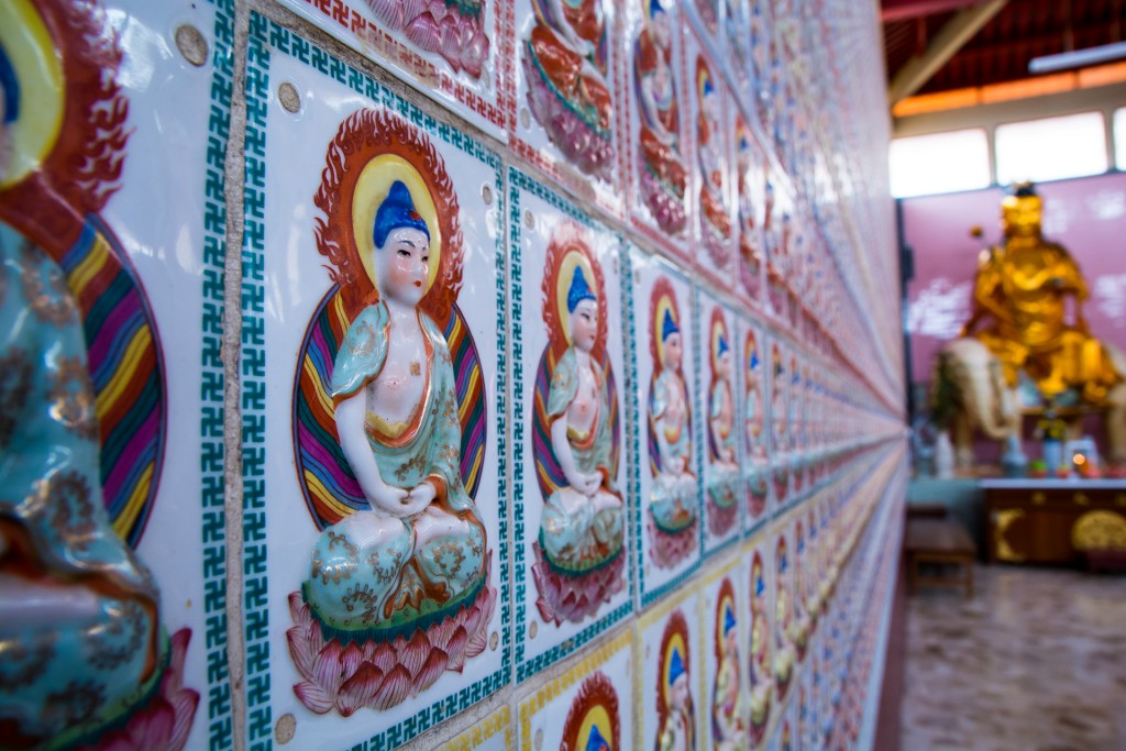 Sam Poh Temple, wnętrze