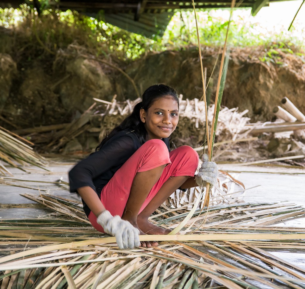 Fabryka koszy, tworzymy szkielet