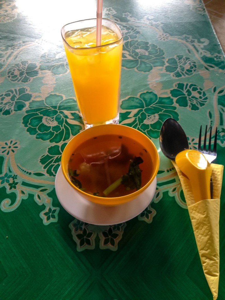 Zupa w restauracji na wyspie Langkawi