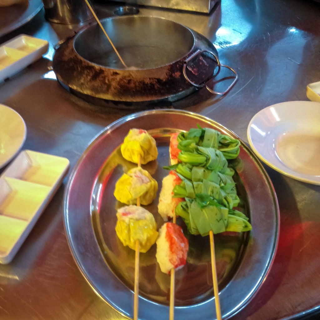 Szaszłyki gotowe do włożenia do garnka