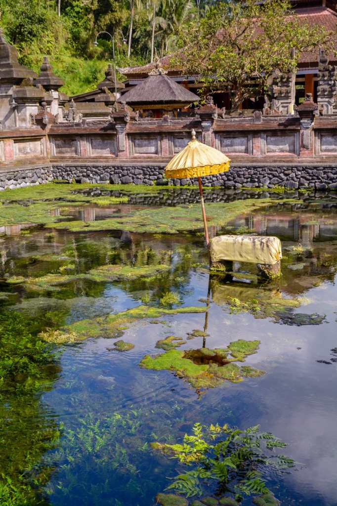 Sadzawka w świątyni Tirta Empul