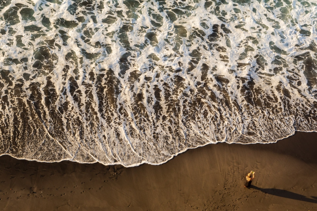 Plaża widziana z góry