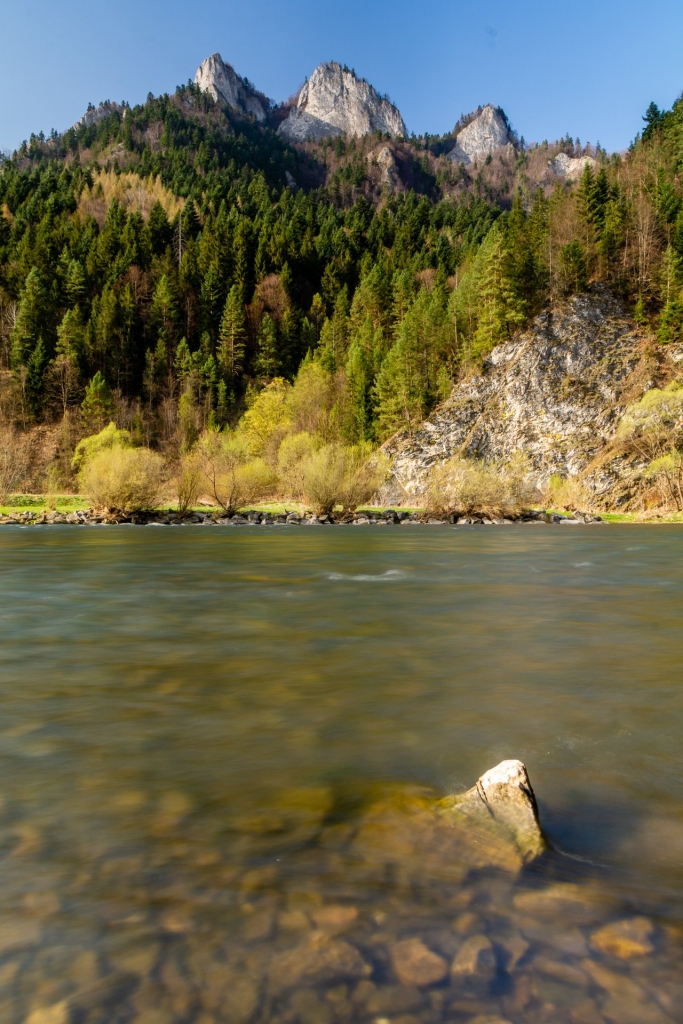Trzy Korony widziane od strony słowackiej