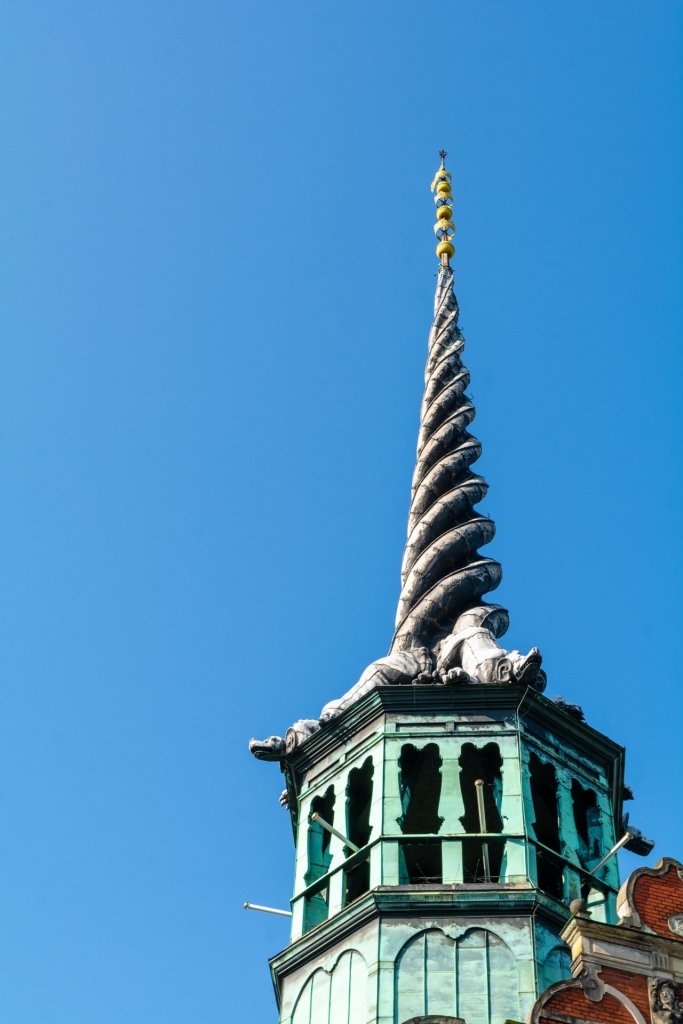 Smoki na budynku Børsen