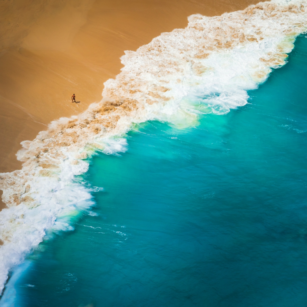 Człowiek kontra fale, Kelingking Beach