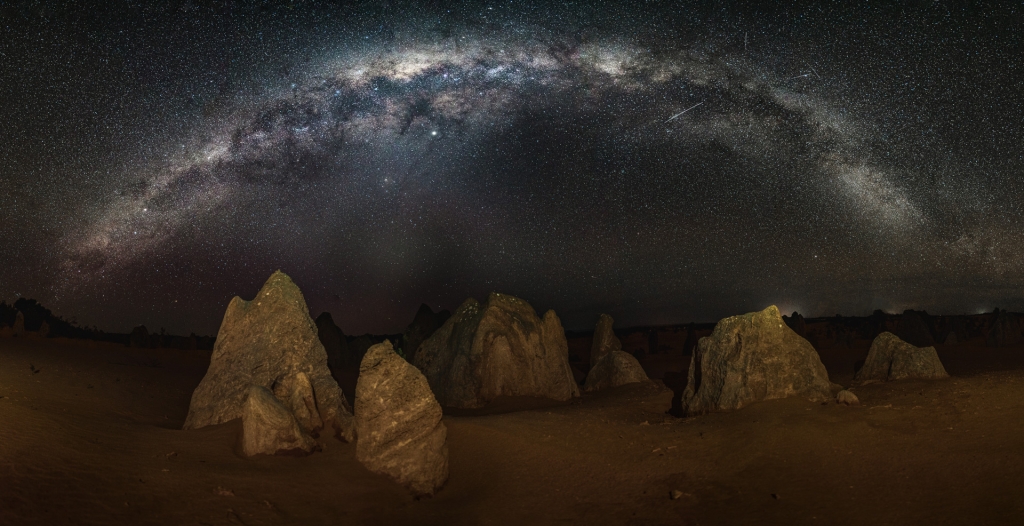 Panorama Drogi Mlecznej, Pinnacles Desert
